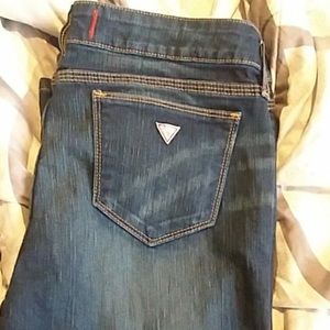 Size 30 Guess jeans skinny bootcut.